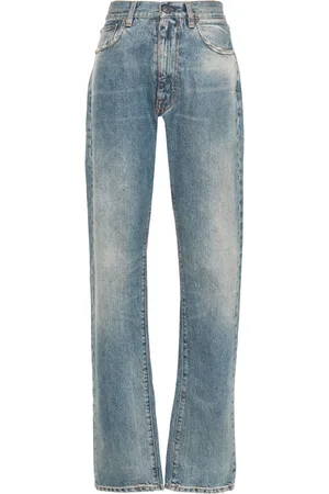 Maison Margiela Distressed straight-leg jeans