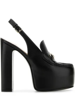 Gucci 145mm Horsebit slingback pumps
