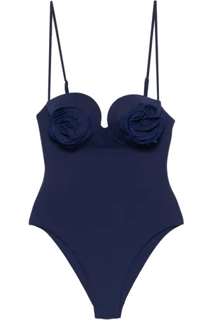 MAGDA BUTRYM Floral-appliqu?? swimsuit