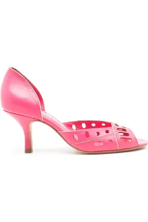 Sarah Chofakian Chanbon 55mm leather pumps
