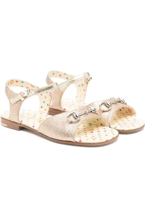 Gucci Hosebit glitter sandals