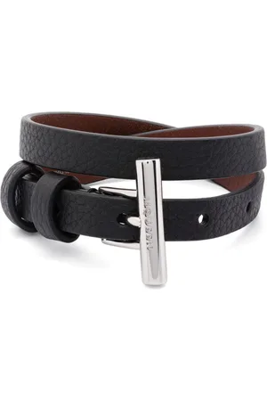 Alexander McQueen T-bar wrap bracelet
