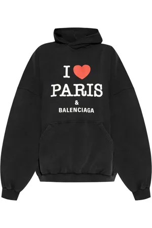 Balenciaga Slogan-print hoodie