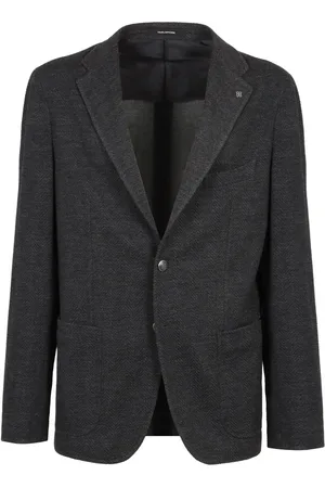 TAGLIATORE Chevron-pattern blazer