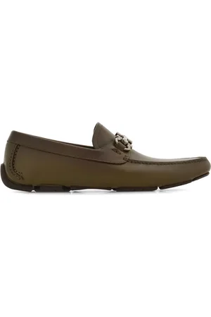 Salvatore Ferragamo Gancini-plaque loafers