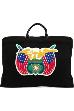 JEFF HAMILTON Logo-embroidered travel bag
