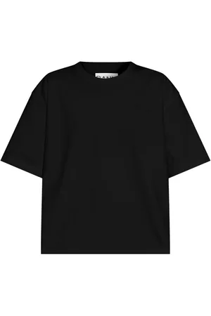 Ganni Tie-fastening T-shirt