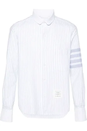 Thom Browne 4-Bar striped shirt