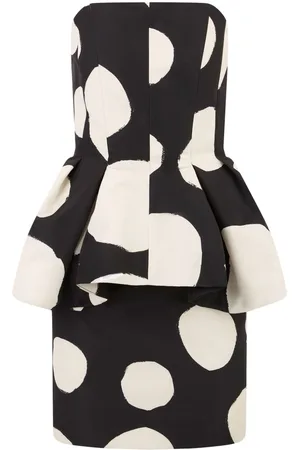 Nina Ricci Peplum-waist mini dress