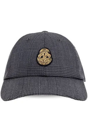 Alexander McQueen Skull-appliqué cap
