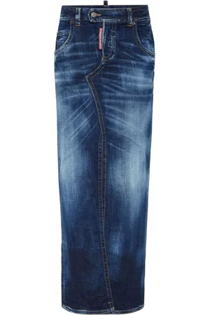 Dsquared2 Denim maxi skirt
