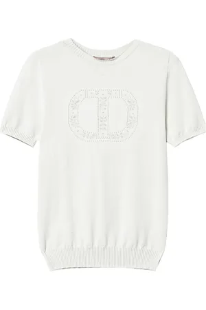 Twin-Set Oval T-perforated T-shirt