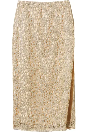 Twin-Set Woven midi skirt