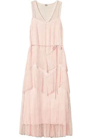 Twin-Set Pleated tulle dress