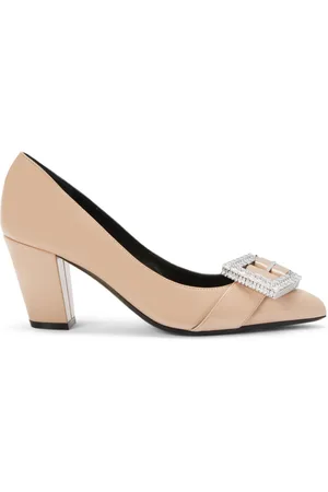 Giuseppe Zanotti Miss Buckle 70mm leather pumps