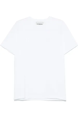 Iceberg Logo-embroidered T-shirt