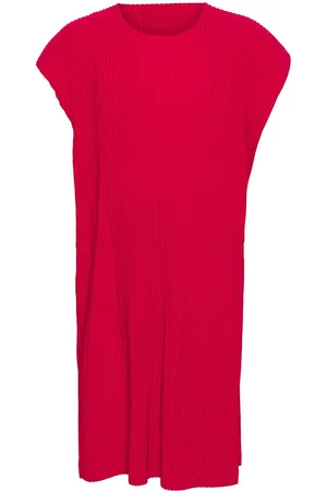 Issey Miyake Rectangle plissé-effect T-shirt