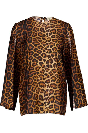 Paula Printed silk blouse