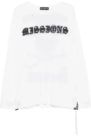 MASTERMIND Logo print long-sleeves T-shirt