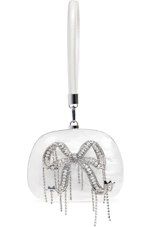 Self-Portrait Bow clutch bag