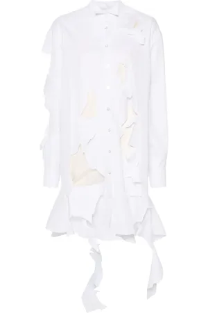 Viktor & Rolf Cut out-detail shirt dress