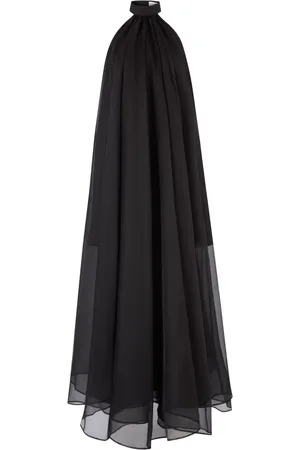 Nina Ricci Halterneck sheer dress