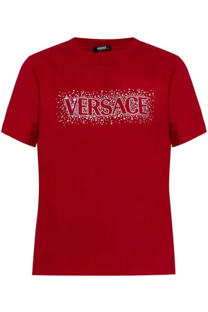 VERSACE Logo-print T-shirt