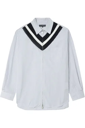 Comme des Garçons Knitted-detail shirt