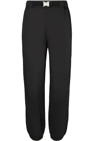 Tory Burch Belted poplin track pants