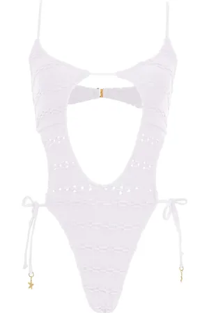 AMIR SLAMA Cut out-detail swimsuit