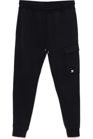 C.P. Company Lens-detail fleece track pants