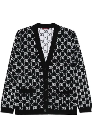 Gucci GG-jacquard reversible cardigan