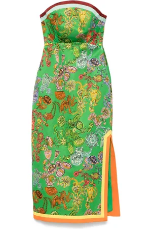 ALÉMAIS Fiesta midi dress
