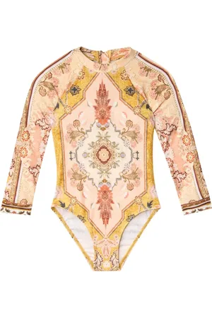 ZIMMERMANN Wylie long-sleeved swimsuit