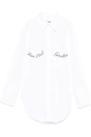 Jean Paul Gaultier Printed poplin shirt