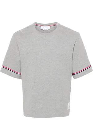 Thom Browne RWB-stripe cotton T-shirt