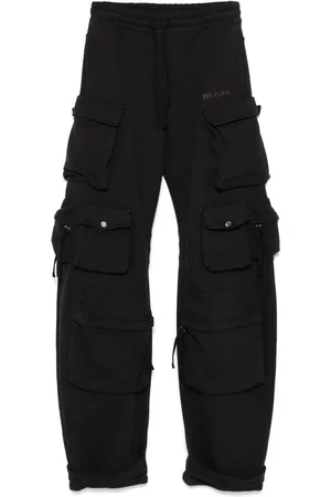 The Attico Long faded track pants