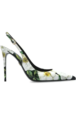 Dolce & Gabbana 120mm floral-print pumps