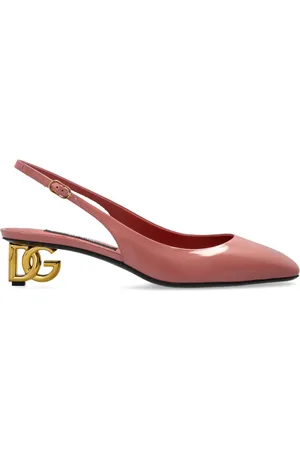 Dolce & Gabbana DG logo-heel pumps