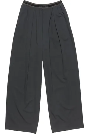 Acne Studios Logo-tape trousers