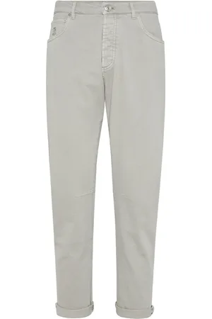 Brunello Cucinelli Dyed straight jeans