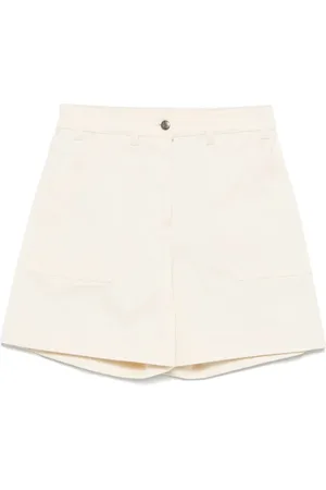 Moncler Gabardine-weave shorts