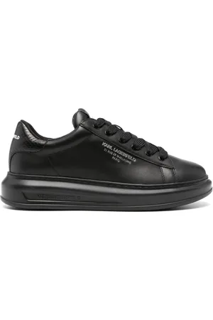 Karl Lagerfeld Python tab sneakers