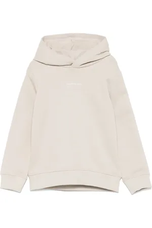 Calvin Klein Raised-logo hoodie