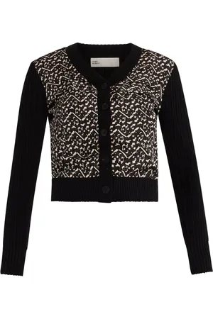 Tory Burch Intarsia-knit cardigan