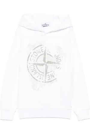 Stone Island Compass-motif hoodie