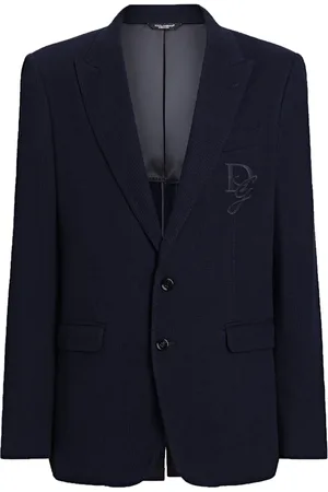 Dolce & Gabbana Logo-appliqué blazer