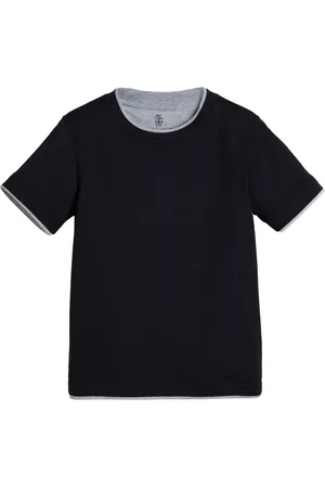 Brunello Cucinelli Faux-layered T-shirt