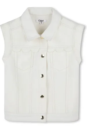 Chloé Logo-appliquéd waistcoat