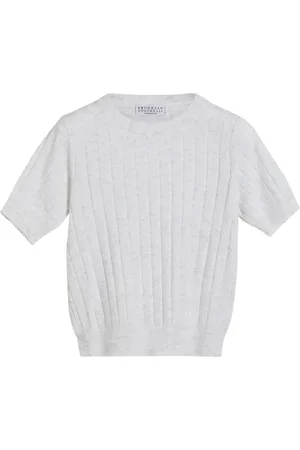 Brunello Cucinelli Knitted T-shirt